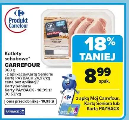 Kotlety schabowe Carrefour