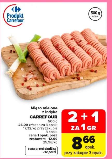 Mięso mielone z indyka