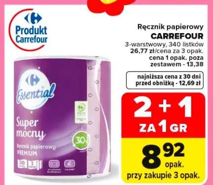 Ręcznik papierowy 3-warstwowy