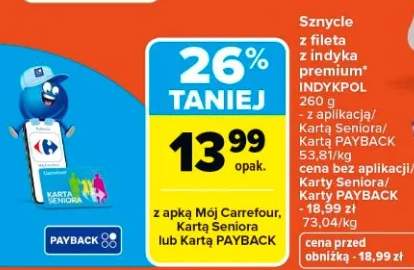 Sznycle z fileta z indyka premium