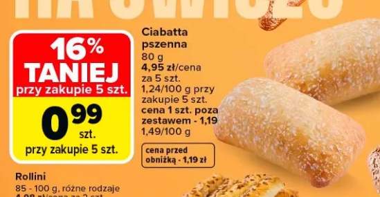 Ciabatta pszenna