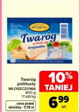 Twaróg półtłusty