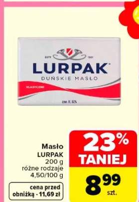 Masło Lurpak klasyczne