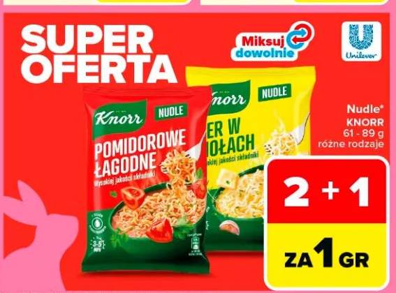 Nudle pomidorowe łagodne dla wlach