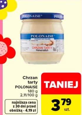 Chrzan tarty chrzan-horseradish