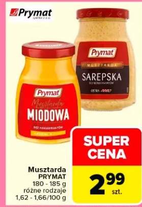 Musztarda różne rodzaje