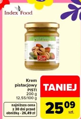 Krem pistacjowy