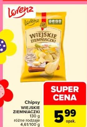 Chipsy wiejskie ziemniaczki