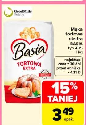 Mąka tortowa ekstra typ 405