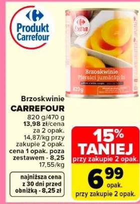 Brzoskwinie plastry w syropie