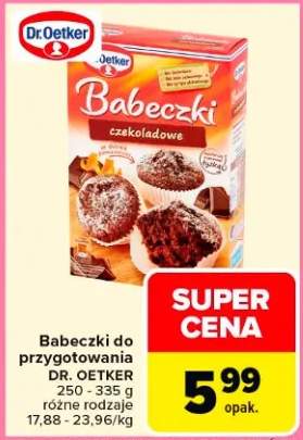 Babeczki do przygotowania czekoladowe