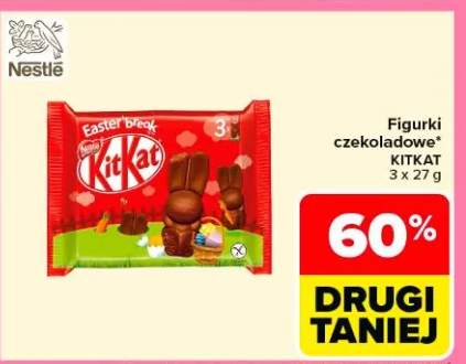 Figurki czekoladowe KitKat