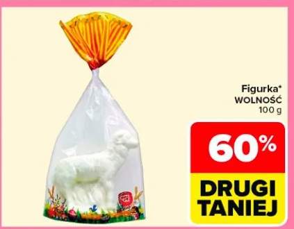 Figurka wolność czekoladowa