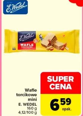 Wafle torcikowe mini