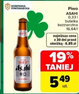 Piwo bezwrotna butelka