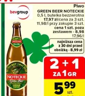 Piwo Green Beer butelka bezwrotna