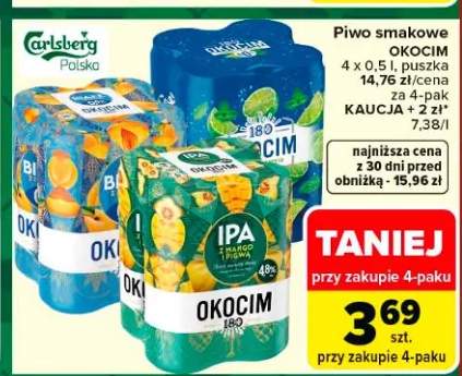 Piwo smakowe Okocim