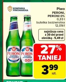 Piwo Nastro Azzurro bezalkoholowe
