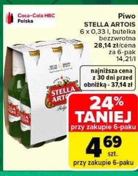 Piwo bezalkoholowe butelka