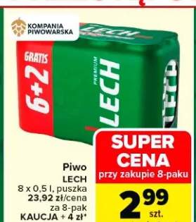 Piwo 8x0,5l puszka