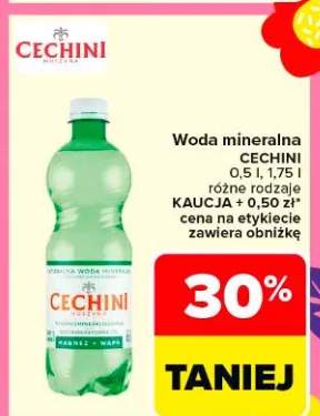 Woda mineralna różne rodzaje