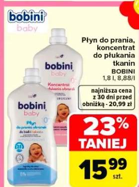 Płyn do prania, koncentrat do płukania tkanin