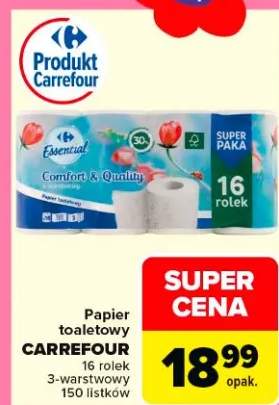 Papier toaletowy 3-warstwowy 150 listków