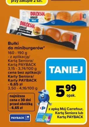 Bułki do miniburgerów