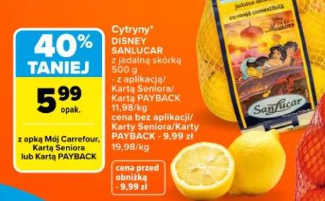 Cytryny z jadainą skórką