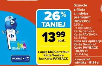 Sznycle z fileta z indyka premium