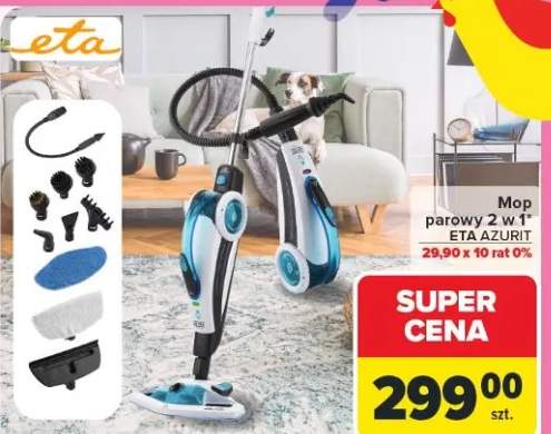 Mop parowy 2 w 1 AZURIT