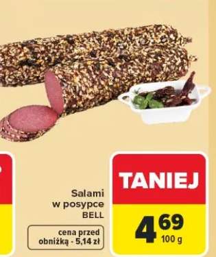 Salami w posypce