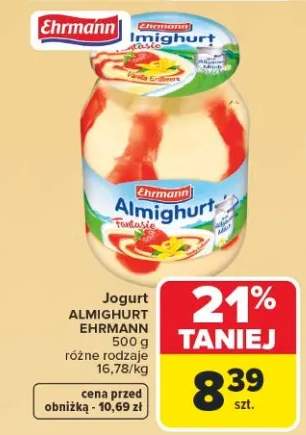 Jogurt almighurt różne rodzaje