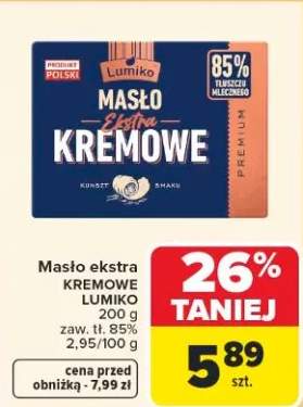 Masło ekstra kremowe