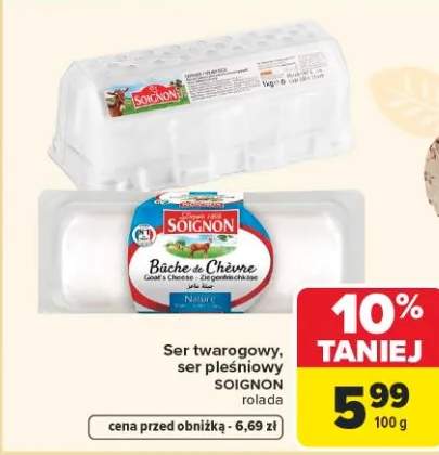 Ser twarogowy, ser pleśniowy rolada