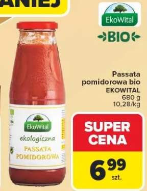 Passata pomidorowa ekologiczna