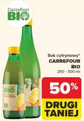 Sok cytrynowy ekologiczny Bio
