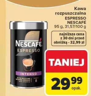 Kawa rozpuszczalna Espresso