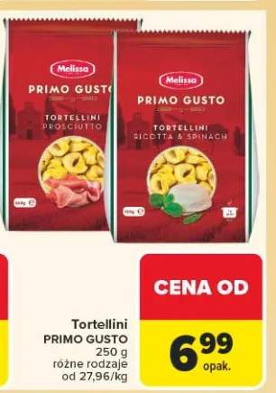 Tortellini Primo Gusto różne rodzaje