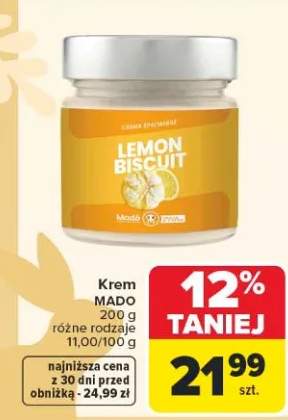 Krem Mado różne rodzaje