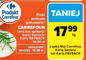 Flaki wołowe gotowane