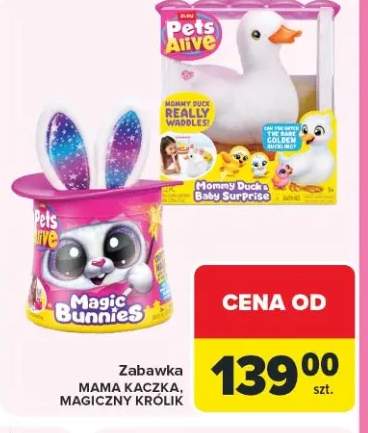 Zabawka Mama kaczka, magiczny królik