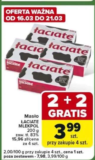 Masło Łaciate mlekpol