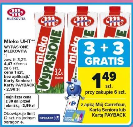 Mleko UHT wypasione na słońcu