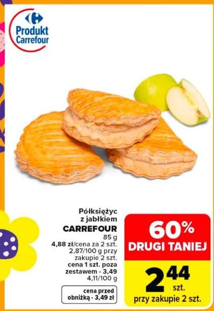 Półksiężyc z jabłkiem