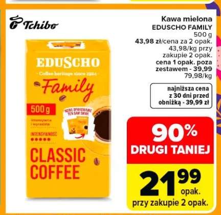 Kawa mielona Eduscho Family