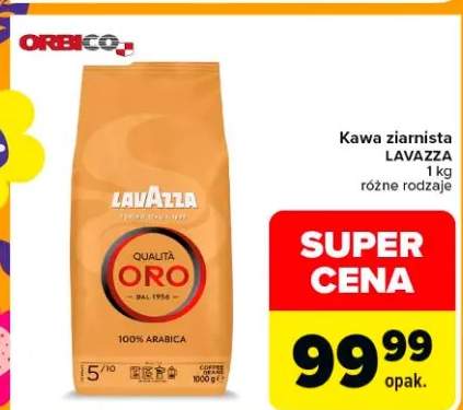 Kawa ziarnista różne rodzaje 1 kg