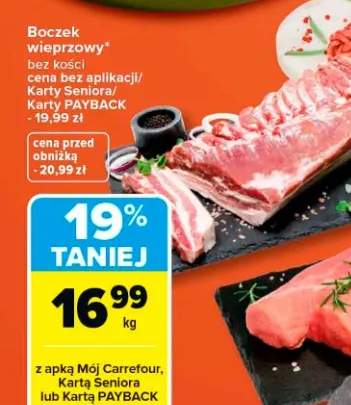 Boczek wieprzowy bez kości