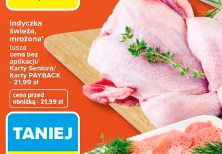 Indyczka świeża, mrożona tusza