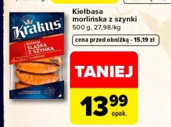 Kiełbasa morlińska z szynki
